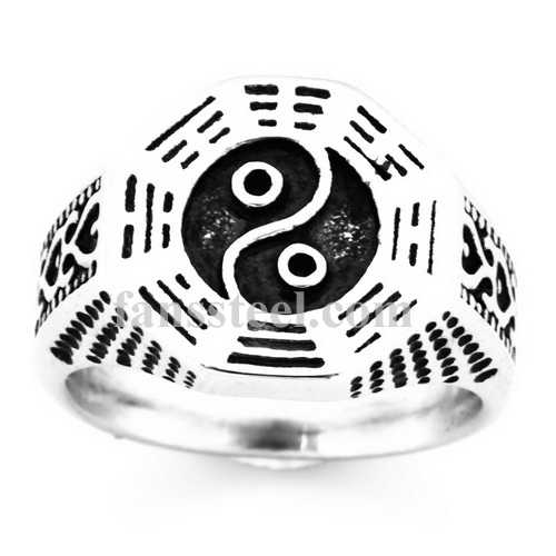 FSR20W66 daoism yingyang ring - Click Image to Close